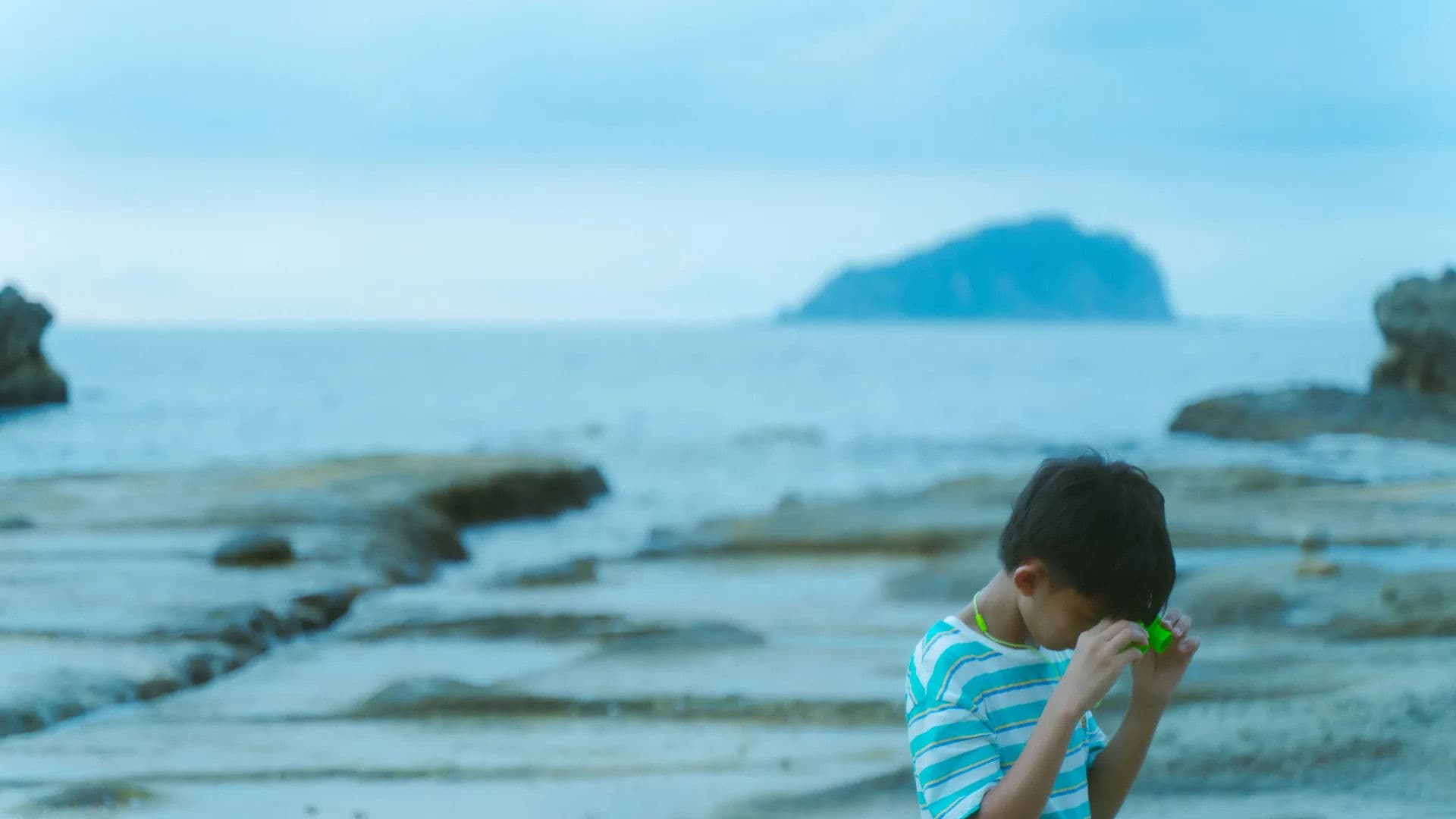 一浪一浪漲潮的時候