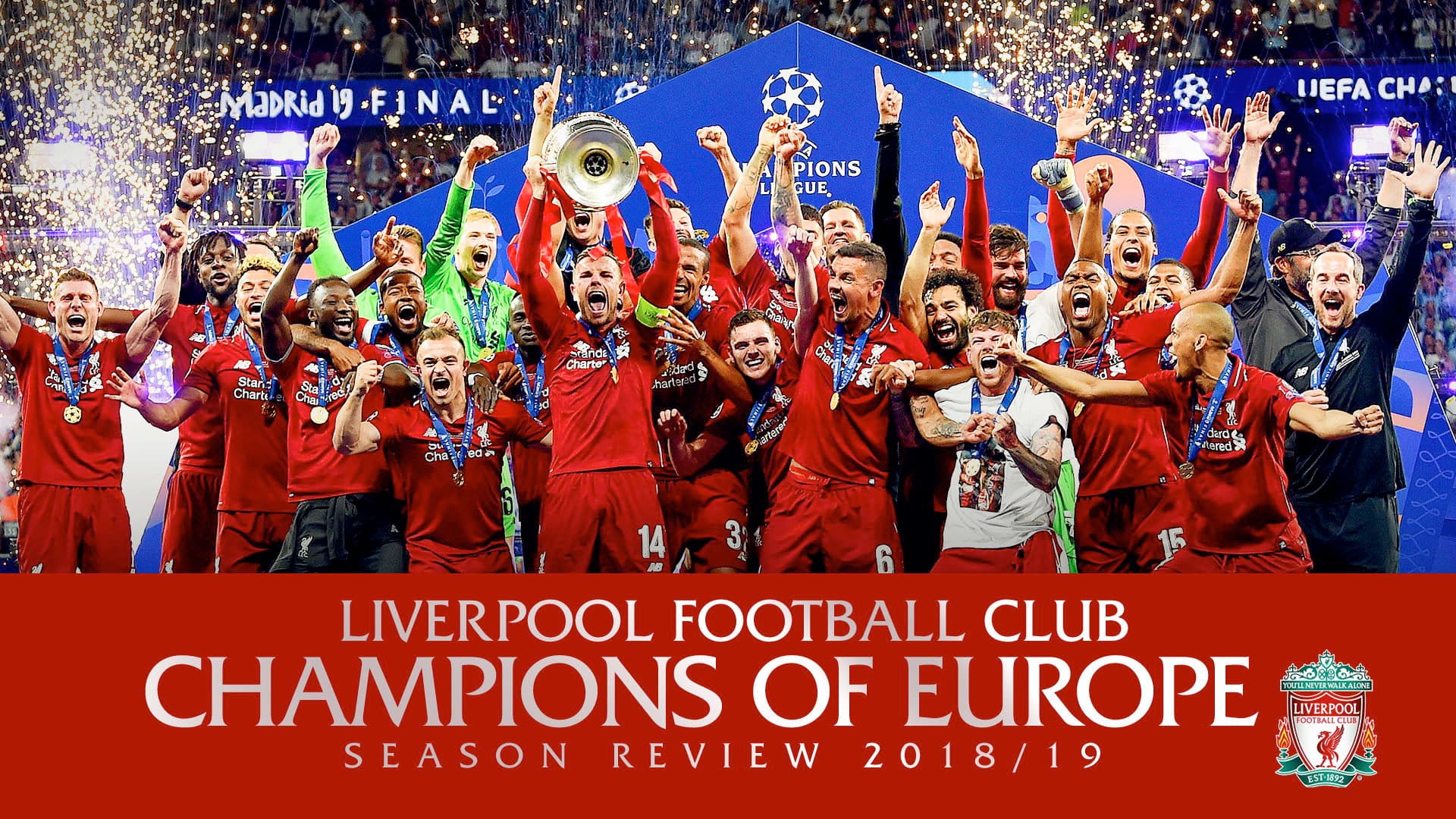 Liverpool Football Club Champions of Europe Season Review 2018/19